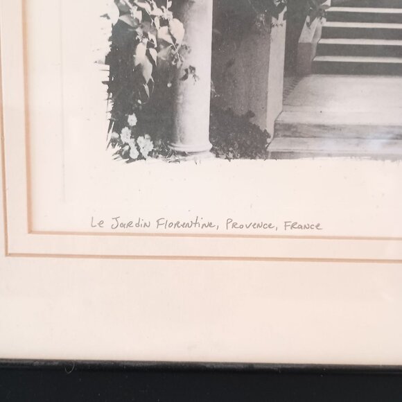 Alan Blaustein Le Jardin Florentine Provence France Framed Art Print 18x18 - Picture 8 of 9